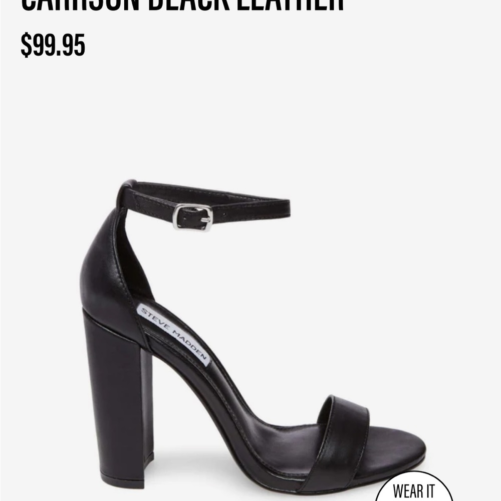 Steve Madden Carrson black